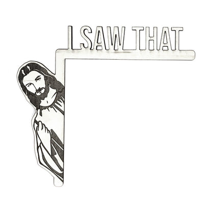Lustige Jesus-Türrahmendekoration