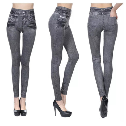 Nahtlose Fleece-Jeans für Damen