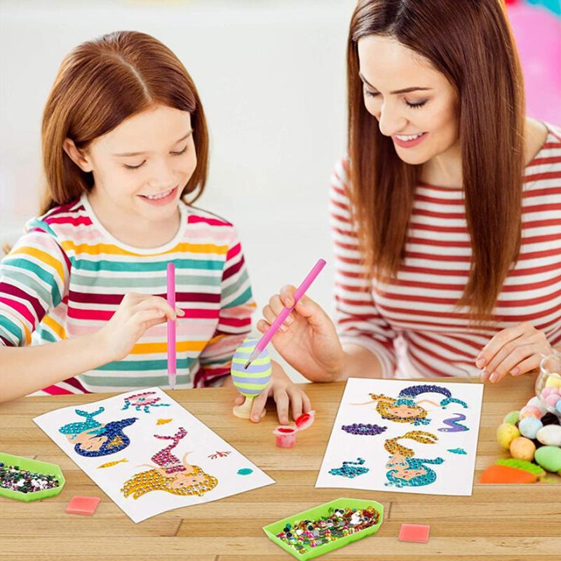 DIY Handgemachte Malaufkleber für Kinder