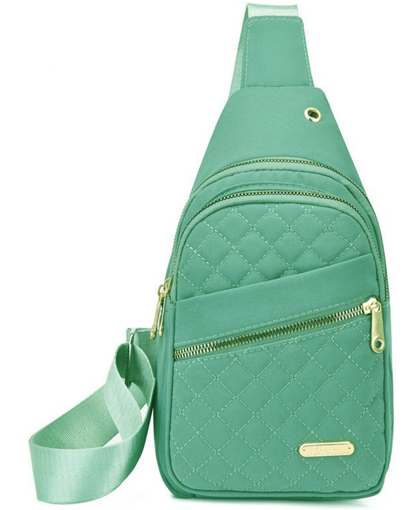 🔥Letzter Tag 49% Rabatt🏆️Anti-Diebstahl Solid Farbe Crossbody Tasche für die tägliche Reise