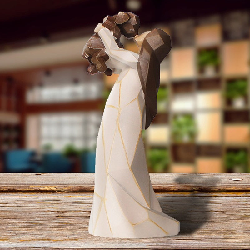 Engel der Freundschaft Hund Monument Figur