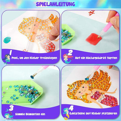 DIY Handgemachte Malaufkleber für Kinder