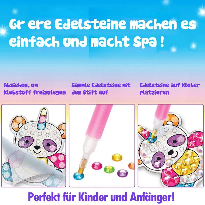 DIY Handgemachte Malaufkleber für Kinder