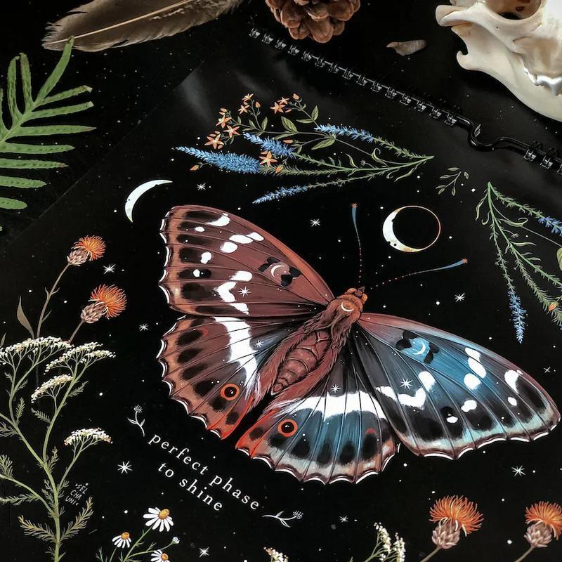📅2024 Dark Forest Lunar Calendar ☘