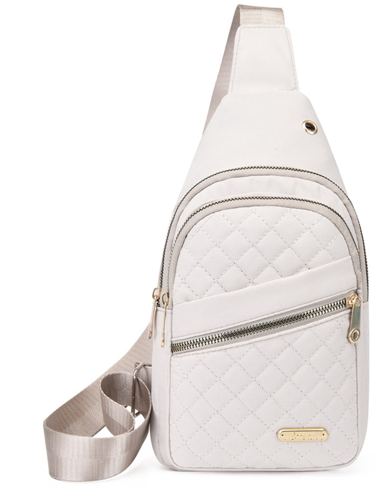 🔥Letzter Tag 49% Rabatt🏆️Anti-Diebstahl Solid Farbe Crossbody Tasche für die tägliche Reise