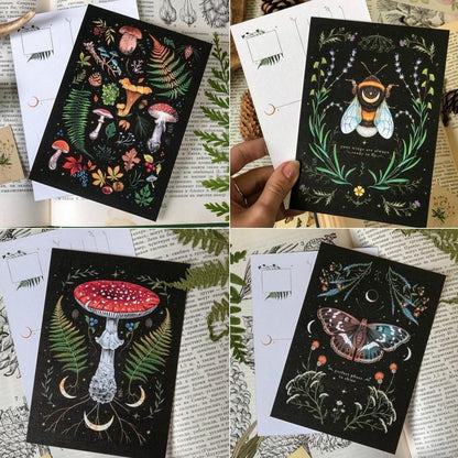 📅2024 Dark Forest Lunar Calendar ☘