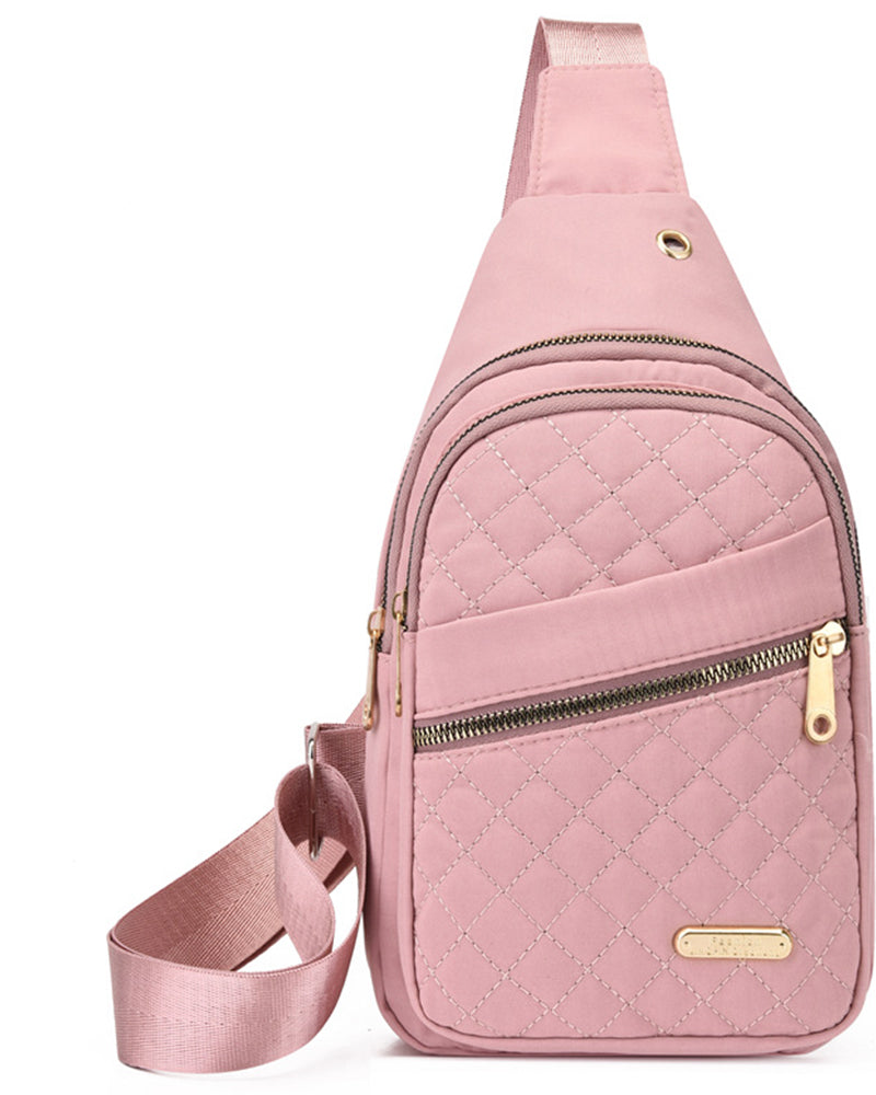 🔥Letzter Tag 49% Rabatt🏆️Anti-Diebstahl Solid Farbe Crossbody Tasche für die tägliche Reise
