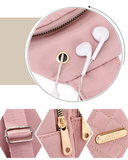 🔥Letzter Tag 49% Rabatt🏆️Anti-Diebstahl Solid Farbe Crossbody Tasche für die tägliche Reise