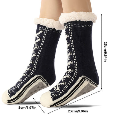 Ultra-dicke Kaschmir-Hausschuhsocken