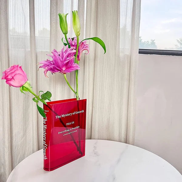 🌷Buchförmige Vase aus Acryl🌷