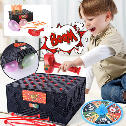 🎅Früh Weihnachtsverkauf 49% Rabatt💥Knock Box Blast Ballon Partyspielzeug