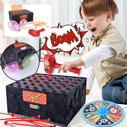 🎅Früh Weihnachtsverkauf 49% Rabatt💥Knock Box Blast Ballon Partyspielzeug