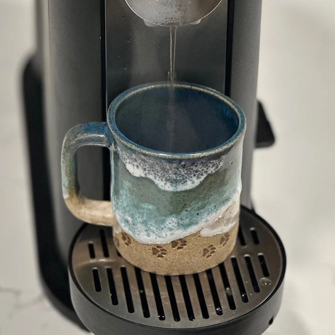 🔥heißer Verkauf 49% Rabatt☕️Pfote drucken Ozean Shoreline Becher