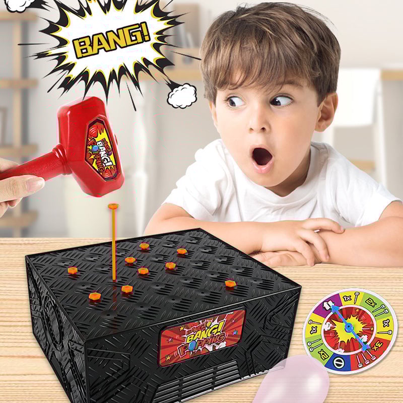 🎅Früh Weihnachtsverkauf 49% Rabatt💥Knock Box Blast Ballon Partyspielzeug