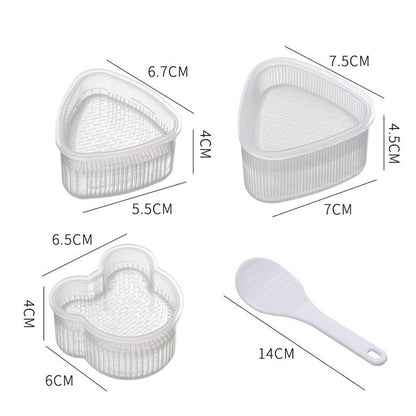 Kreative Sushi-Reisballform