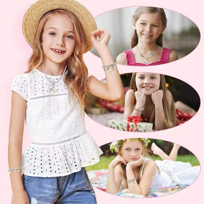 🎁2024-Weihnachtsverkauf mit 49% Rabatt🎉Das beste Geschenk für Kinder - 🎀DIY Wunderschönes Armband-Set