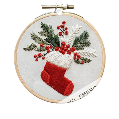 🎁Neuankömmling zu Weihnachten🎄Weihnachts Stickerei Set