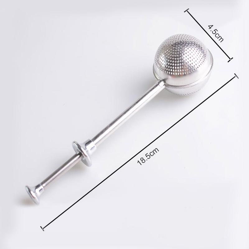 Rundes kugelförmiges Teleskop-Teesieb