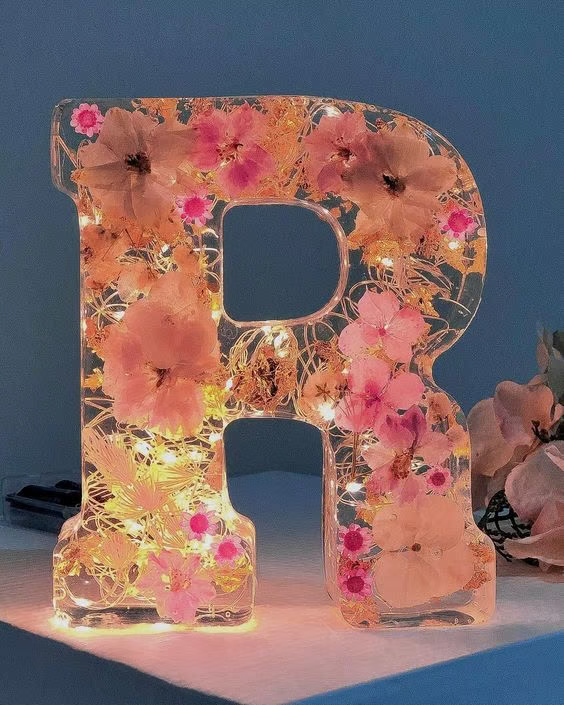 🎁Letzter Tag 49 % RABATT – Handgefertigtes Blumen-Nachtlicht🎉