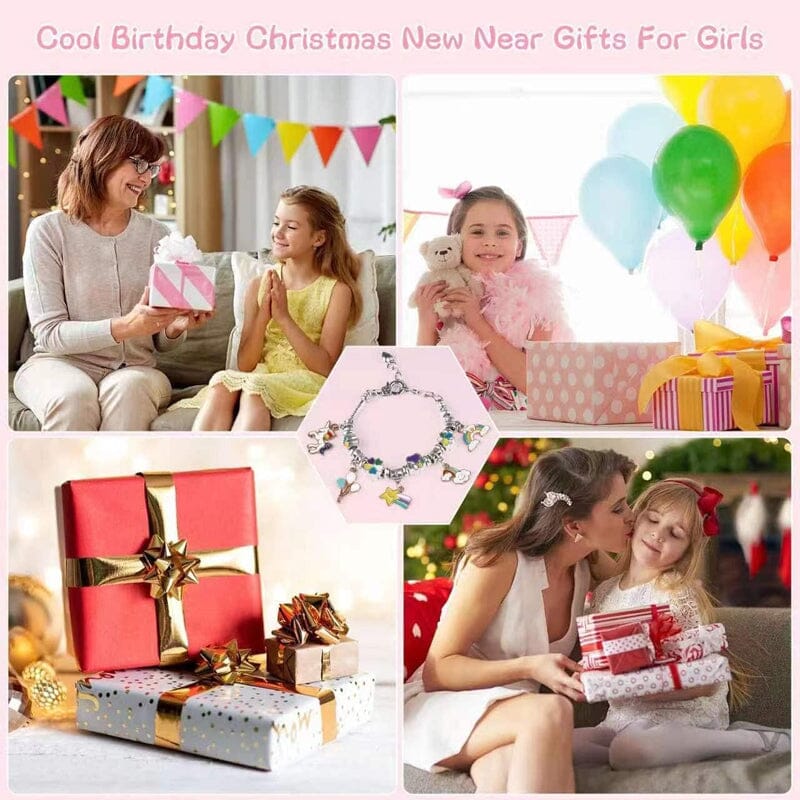🎁2024-Weihnachtsverkauf mit 49% Rabatt🎉Das beste Geschenk für Kinder - 🎀DIY Wunderschönes Armband-Set