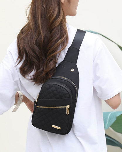 🔥Letzter Tag 49% Rabatt🏆️Anti-Diebstahl Solid Farbe Crossbody Tasche für die tägliche Reise