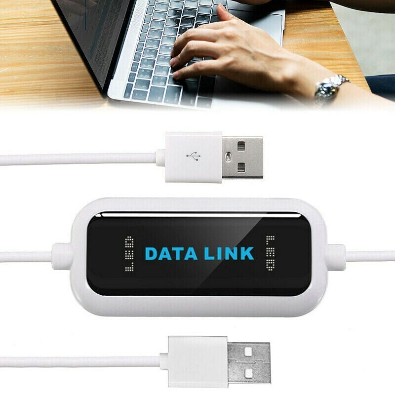 Kompaktes USB-PC-zu-PC-Übertragungskabel