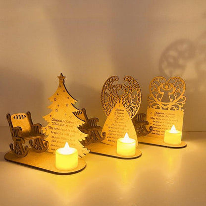 🔥LETZTER TAG DES AUSVERKAUFS 48% RABATT🔥Weihnachtsdekoration aus Holz