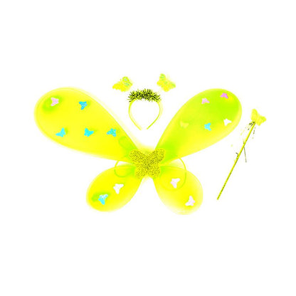 Glänzende LED Röcke + Flügel