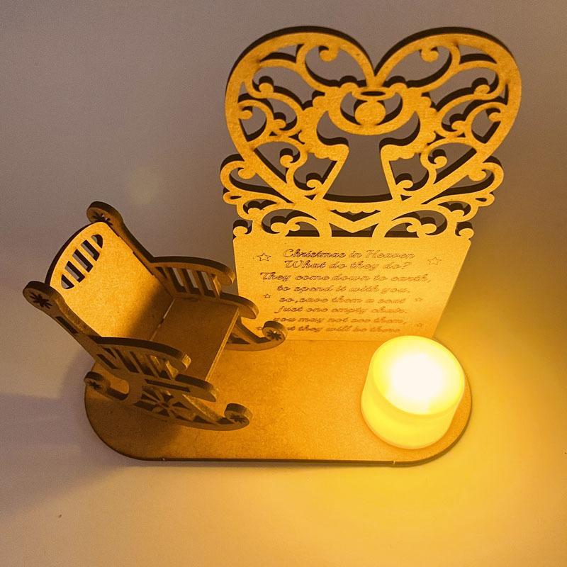 🔥LETZTER TAG DES AUSVERKAUFS 48% RABATT🔥Weihnachtsdekoration aus Holz