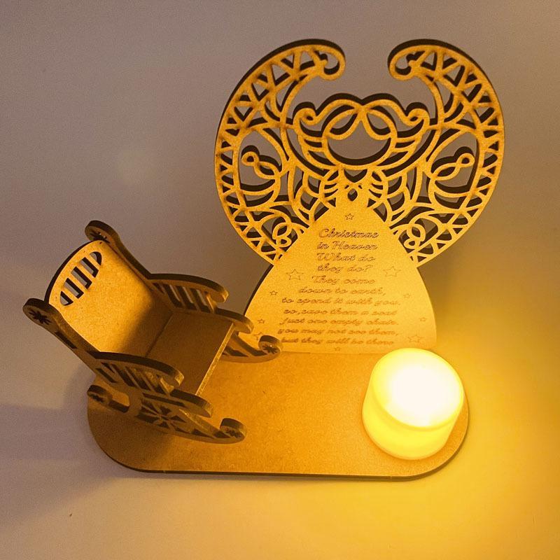 🔥LETZTER TAG DES AUSVERKAUFS 48% RABATT🔥Weihnachtsdekoration aus Holz