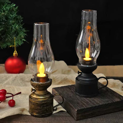 ✨🕯️Elektronische LED-Vintage-Petroleumlampe
