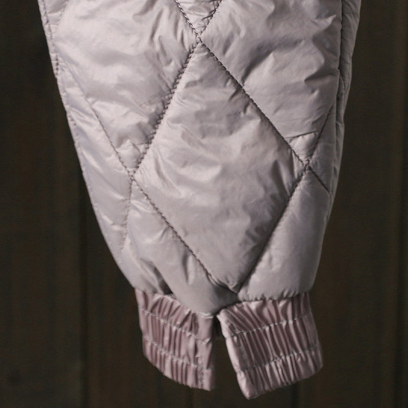 Damen Thermo-Daunenhose aus Baumwolle