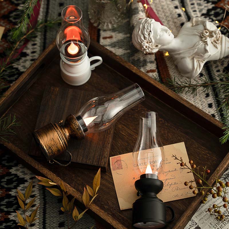 ✨🕯️Elektronische LED-Vintage-Petroleumlampe
