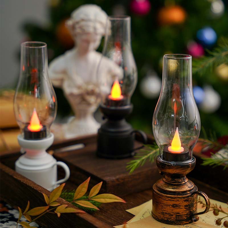 ✨🕯️Elektronische LED-Vintage-Petroleumlampe