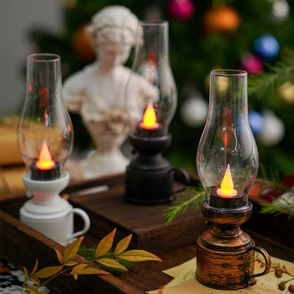 ✨🕯️Elektronische LED-Vintage-Petroleumlampe