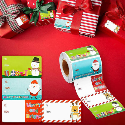 Selbstklebende Geschenkanhänger(500 Stück)