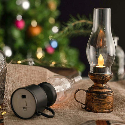 ✨🕯️Elektronische LED-Vintage-Petroleumlampe
