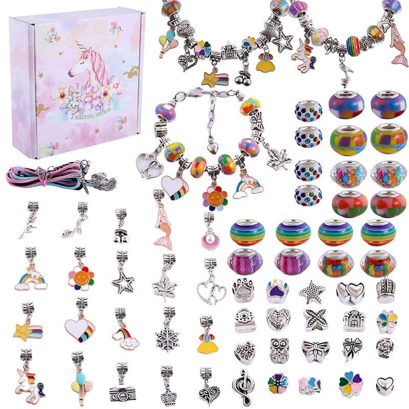 🎁2024-Weihnachtsverkauf mit 49% Rabatt🎉Das beste Geschenk für Kinder - 🎀DIY Wunderschönes Armband-Set