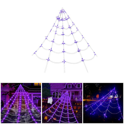 🎃Hängelampe mit Spinnennetz-Design für Raumdekoration