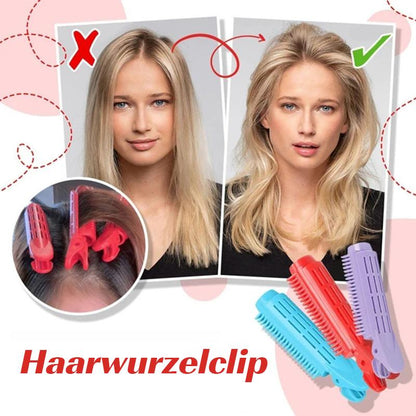 Flauschiger Haarwurzelclip