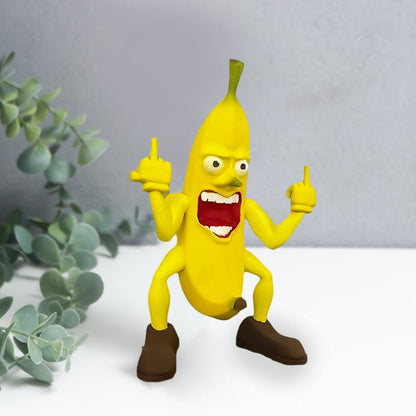 Banane Modellierung Ornament aus Harz