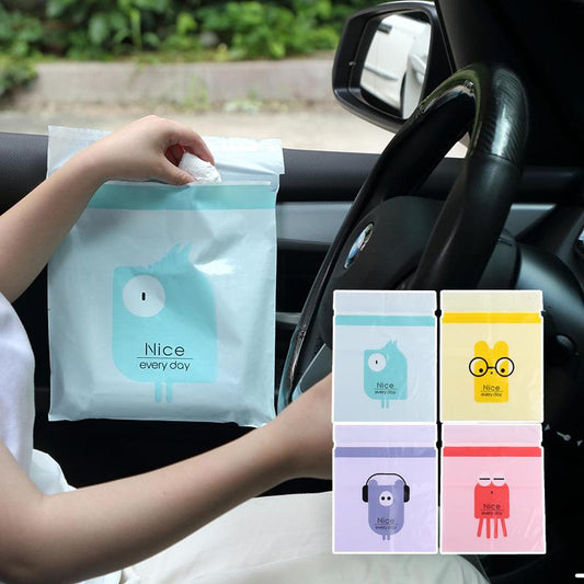 Biologisch abbaubare selbstklebende Reinigungstüten