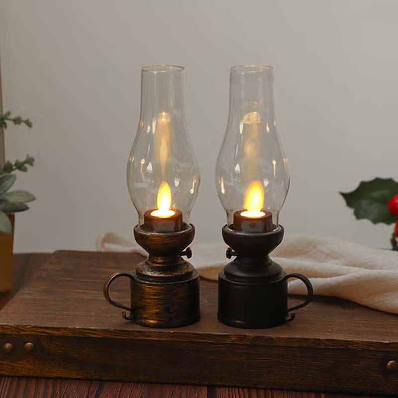 ✨🕯️Elektronische LED-Vintage-Petroleumlampe
