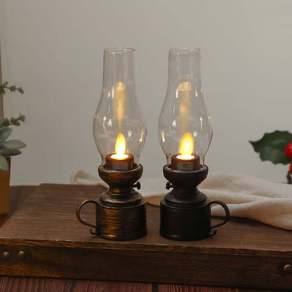 ✨🕯️Elektronische LED-Vintage-Petroleumlampe