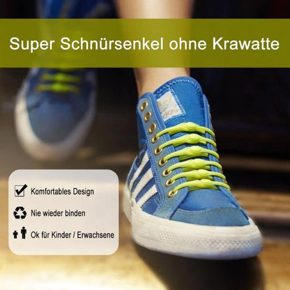 Einfache Schnürsenkel (Einheitsgröße)12 PCS SET