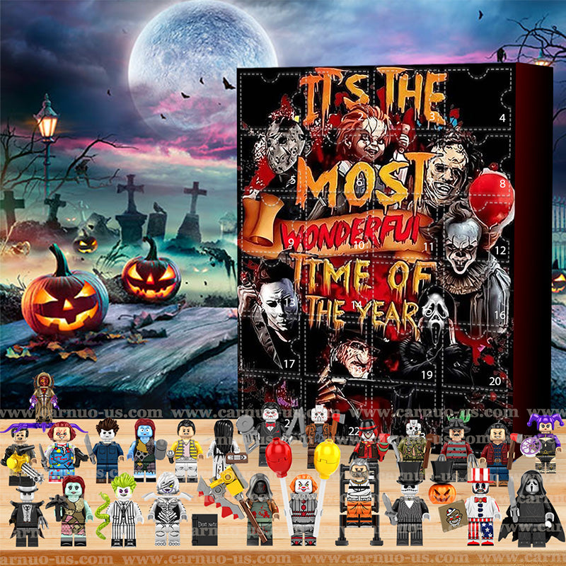Halloween-Horrorfilm-Charaktere-Adventskalender