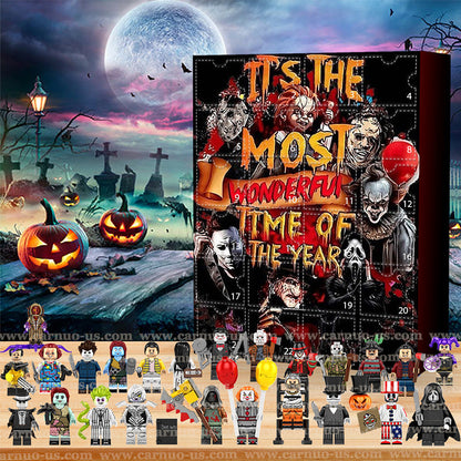 Halloween-Horrorfilm-Charaktere-Adventskalender