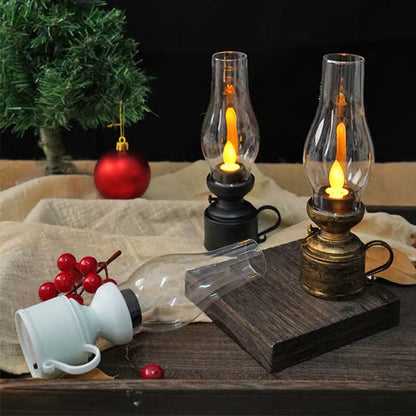 ✨🕯️Elektronische LED-Vintage-Petroleumlampe