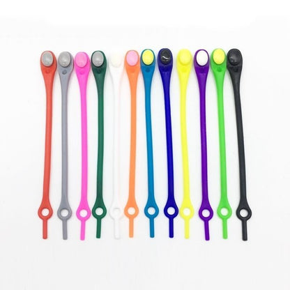 Einfache Schnürsenkel (Einheitsgröße)12 PCS SET