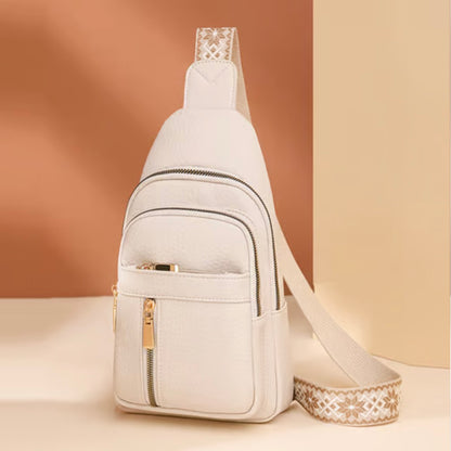 🔥Letzter Tag 49% Rabatt🏆️Anti-Diebstahl Solid Farbe Crossbody Tasche für die tägliche Reise